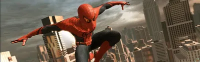 Marvels SpiderMan in Manhattan HD Dual Monitor Wallpaper  3840x1200px