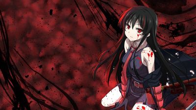 Spooky Anime Girls Wallpaper Akame ga Kill Celebration in HD 1080p