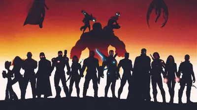 Marvels Avengers Assemble in Stunning HD Wallpaper  2560x1440px Free Download