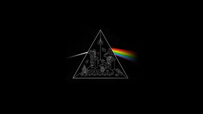 1080p HD Wallpaper Pink Floyd Dark Side Of The Moon  Band Music  Black Hard Rock