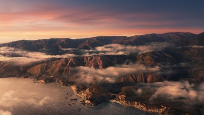 Vibrant Big Sur Coastal Sunset Scene  Natures Beauty Captured