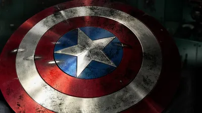 Vintage Captain America Shield Wallpaper Marvel Comics Retro Design in HD