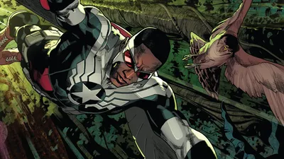 Download Free HD Wallpaper of Captain America  Falcon Sam Wilson from Marvel Comics  Perfect for PC Mobile  Tablet