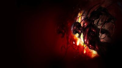 HD Wallpaper Carnage  Marvel Comics Artwork of a Mythical Creature in Red Perfect for Desktop and Mobile Devices