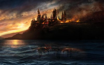 HD Wallpaper Castle Deathly Hallows Harry Potter and Hogwarts  Free Download