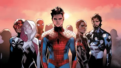 HD Marvel Wallpaper SpiderMan  Allies  Comic Book Heroes Come to Life in Stunning Illustration