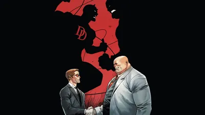 Daredevil vs Kingpin Marvel Comics HD Wallpaper  Free Download in 1080p to 5K Resolution