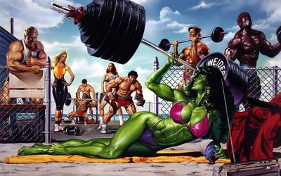 SheHulk Marvel Comics HD Wallpaper  1920x1200  Free Download for Desktop and Mobile