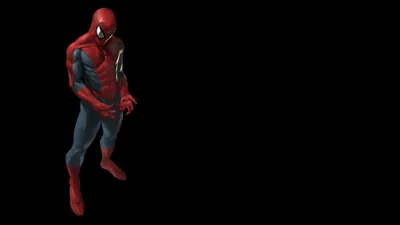 SpiderMan Marvel Comics HD Wallpaper Artwork Peter Parker on Black Background  Free Download for Desktop and Mobile