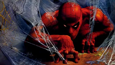 Download Free HD SpiderMan Wallpaper Peter Parker in Marvel Comics Digital Art