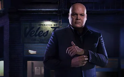 Daredevil and Kingpin HD Wallpaper Featuring Vincent DOnofrio  Free Download for Desktop  Mobile