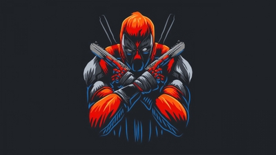 Merc with a Mouth Moody Deadpool Dark Theme