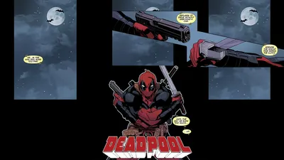 Deadpool Marvel Illustration HD Wallpaper A Night of Adventure  Free Download for Desktop  Mobile