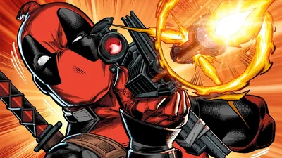 Deadpool Digital Art Marvel Masterpiece HD Wallpaper in 1080p 2K 4K and 5K Resolutions for PC and Mobile Download