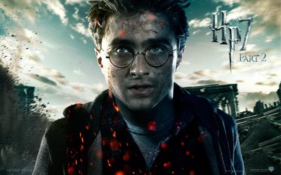 Deathly Hallows Harry Potter HD Wallpaper Hogwarts HP7 It All Ends  Free Download  1080p 2K 4K 5K