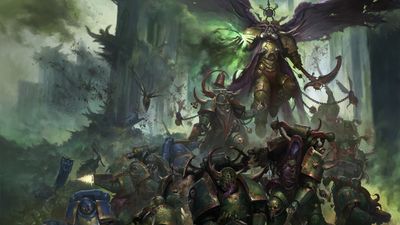 HD Wallpaper Demon Chaos and War with Space Marines and Ultramarines in the Battle of Warhammer 40 000