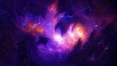 Explore the Cosmic Beauty HD Wallpaper of Digital Art Space Universe Stars and Nebula in 1080p