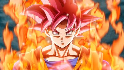 Dragon Ball Super Son Goku Super Saiyan God  HD Wallpaper 1080p