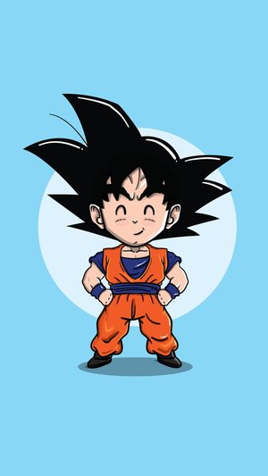 Dragonball Z Son Goko Chibi Digital Wallpaper  HD Mobile Wallpaper