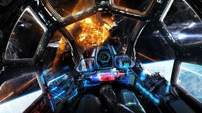 Explore the Futuristic Space Ship Interior in HD  1080p Wallpaper  Digital Art Science Fiction and More