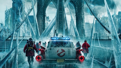 Blast from the Past Ghostbusters Frozen Empire 2024 Movies Art