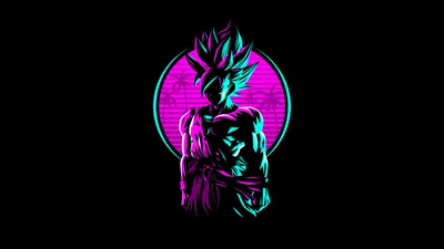 Download Goku Dragon Ball 5K Wallpaper  Cool BlackDark Background for PC  Mobile