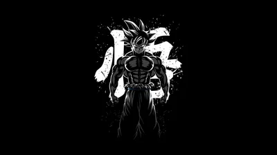 Download Goku Musculoso Dragon Ball Z Wallpaper in 5K  Cool BlackDark Theme for Desktop and Mobile Devices