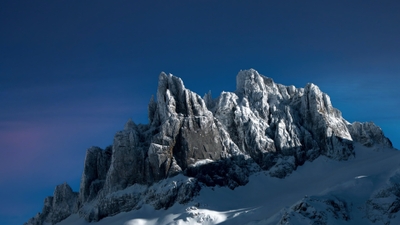 Majestic Gross Spannort Mountain in the Stunning Uri Alps