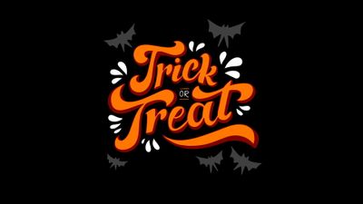 4K HD Wallpaper Halloween Typography Quote on Black Background  Free Download in 1080P 2K 4K and 5K Resolutions