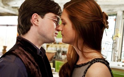 Harry Potter Ginny Kiss Deathly Hallows 2 Wallpaper in WQHD and HD  Free Download for PC Mobile and Tablet