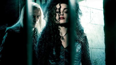 Harry Potter and the Deathly Hallows Part 1 HD Wallpaper  Bellatrix Lestrange Helena Bonham Carter Lucius Malfoy and More