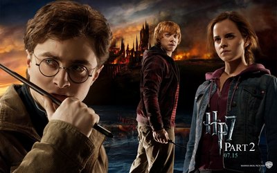 Harry Potter Part 2 Wallpaper Deathly Hallows Hermione Ron  Friends  HD 1080p