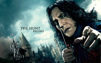 Harry Potter and the Deathly Hallows HD Wallpaper featuring Severus Snape  Free Download in 1080p 2K 4K and 5K