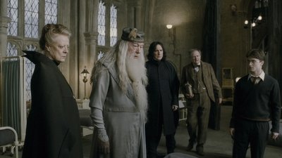 Harry Potter and the HalfBlood Prince Wallpaper in 1080p HD  Featuring Albus Dumbledore Horace Slughorn and Severus Snape