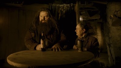 Harry Potter and the HalfBlood Prince HD Wallpaper featuring Horace Slughorn and Rubeus Hagrid  Free Download  1080p 2K 4K 5K