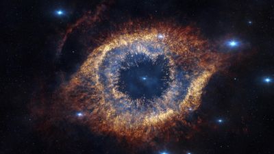 4K HD Wallpaper Helix Nebula Galaxy Eye of God  Stunning Universe Astronomical Object