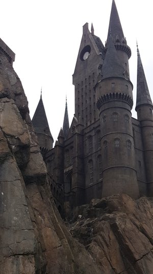 Mobile HD Wallpaper Hogwarts Castle in Harry Potter Theme  No People Stunning Architecture and Building Exterior