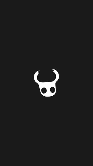 Mobile HD Wallpaper Hollow Knight Video Games Dark Minimalism  Free Download 1080x1920px