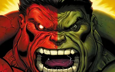 Incredible Hulk Aggression Art Marvel Comics HD Wallpaper  Free Download for Desktop  Mobile