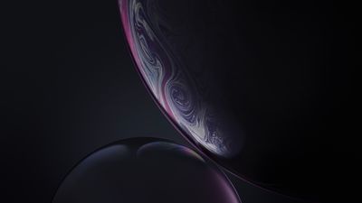 Get the BestQuality WQHD and HD Wallpaper iPhone XR Stock Dark Bubbles with Black Background  Studio Shot Indoors  Free Download in Multiple Resolutions 1080P 2K 4K 5K  Abstract Smoke Design with Purple Water Swirls and Stunning Visuals