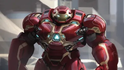 Iron Man Hulkbuster Marvel Comics HD Wallpaper  Free Download 3840x2160px