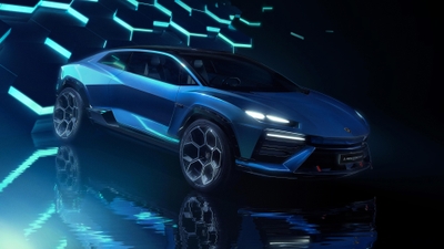 Speed and Style Lamborghini Lanzador EV Concept Revs Up Your Screen