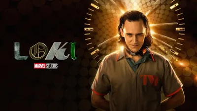 Loki Marvel Comics HD Wallpaper Tom Hiddleston and Villain Typography in 4K