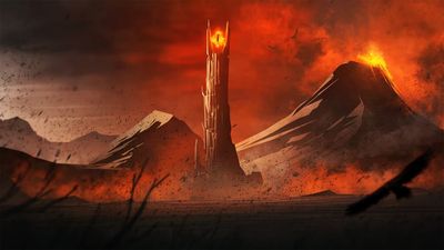 Lord of The Rings Wallpaper Mordor Mount Doom Eye of Sauron in HD 1080p  Free Download