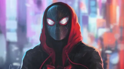 Miles Morales Marvel Universe Artwork  Free HD Wallpaper Download  4K 5K for Desktop  Mobile