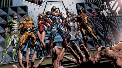 Marvel Dark Avengers Poster HD Wallpaper Artistic Representation in 1080p