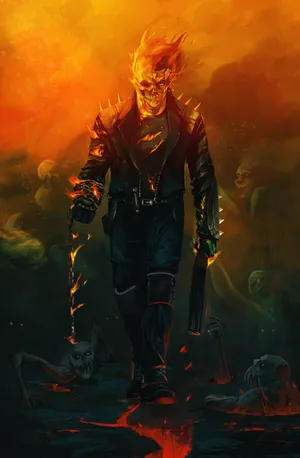 Ghost Rider Marvel HD Wallpaper  Free Download for Desktop  Mobile in 1920x2934px