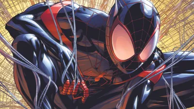 Download Free HD Wallpaper Marvel Comics SpiderMan Miles Morales  Artistic Metal Design Outdoors