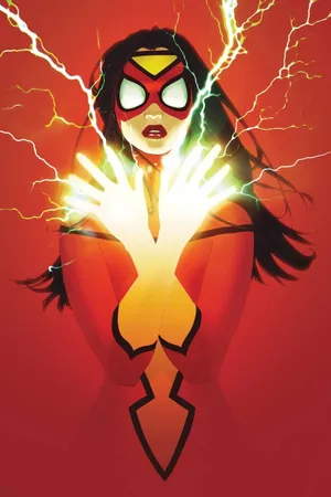 Stunning SpiderWoman HD Wallpaper Marvel Comics Fashion  Mystery  Free Download for Desktop  Mobile