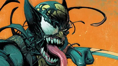 Marvel Comics HD Wallpaper Venom and Wolverine Artistic Display  Free Download in 1080P 2K 4K 5K